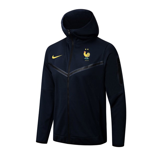 Chaqueta Con Capucha Francia 2024/25 Azul